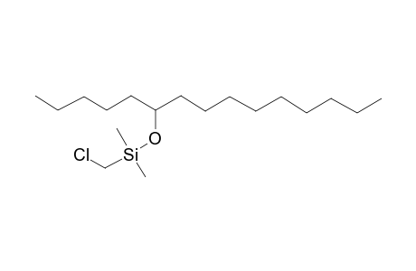 6-Dimethyl(chloromethyl)silyloxypentadecane