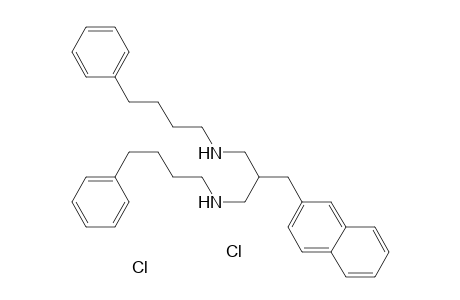 N,N'-Bis-(4-phenylbutyl)-2-(2-naphthylmethyl)-propane-1,3-diamine-dihydrochloride