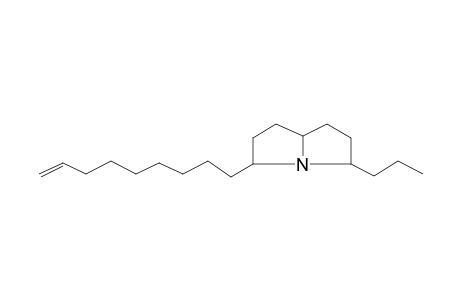 3-(1-non-8-Enyl)-5-propylpyrrolizidine