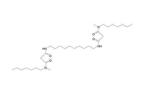 N-Heptyl-N'-(10-[2-(heptyl-methyl-carbamoyl)-acetylamino]-decyl)-N-methyl-malonamide