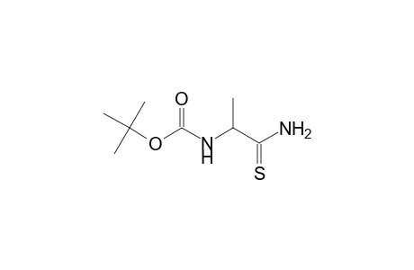 N-(2-amino-1-methyl-2-thioxo-ethyl)carbamic acid tert-butyl ester
