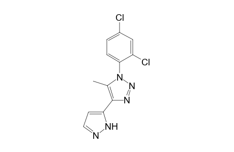 1H-1,2,3-Triazole, 1-(2,4-dichlorophenyl)-5-methyl-4-(5-pyrazolyl)-