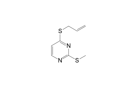 4-(allylthio)-2-(methylthio)pyrimidine