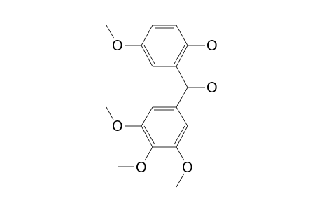 2-[Hydroxy(3,4,5-trimethoxyphenyl)methyl]-4-methoxyphenol