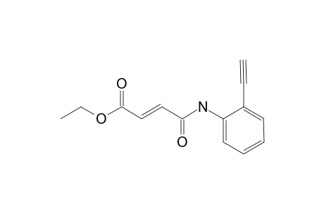 Ethyl (E)-4-(2-ethynylphenylamino)-4-oxobut-2-enoate