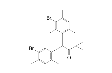 Bis(3-bromo-2,4,6-trimethylphenyl)methyl tert-butyl ketone