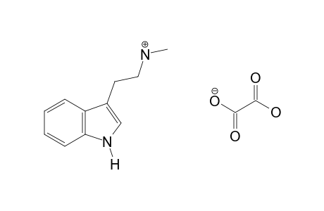 3-[2-(methylamino)ethyl]indole, oxalate (1:1) (salt)