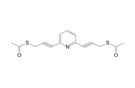 S-(3-(6-[3-(Acetylsulfanyl)-1-propynyl]-2-pyridinyl)-2-propynyl) ethanethioate