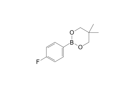 2-(4-Fluorophenyl)-5,5-dimethyl-1,3,2-dioxaborinane