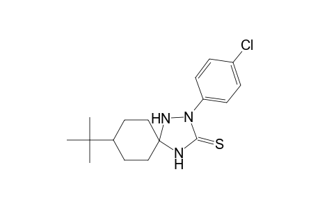 8-tert-Butyl-2-(4-chlorophenyl)-1,2,4-triazaspiro[4.5]decane-3-thione