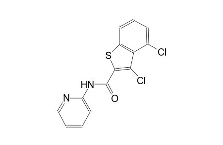 3,4-dichloro-N-(2-pyridinyl)-1-benzothiophene-2-carboxamide