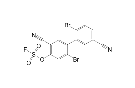 2,2'-Dibromo-5,5'-dicyano-4-biphenylfluorosulfonate