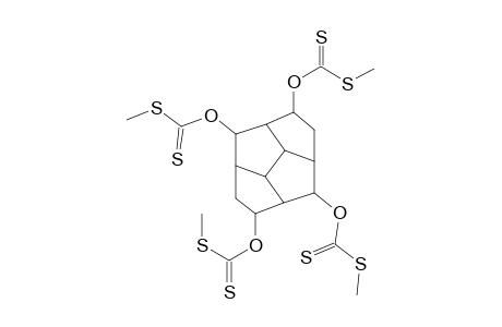 Carbonodithioic acid, O,O',O'',O'''-(dodecahydrodicyclopenta[cd,gh]p entalene-1,3,4,6-tetrayl) S,S',S'',S'''-tetramethyl ester