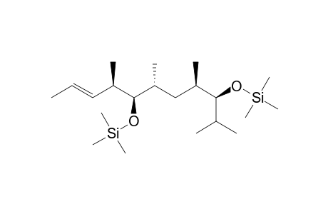 (2E,4R,5R,6R,8R,9R)-4,6,8,10-TETRAMETHYL-5,9-BIS-(TRIMETHYLSILYLOXY)-UNDEC-2-ENE