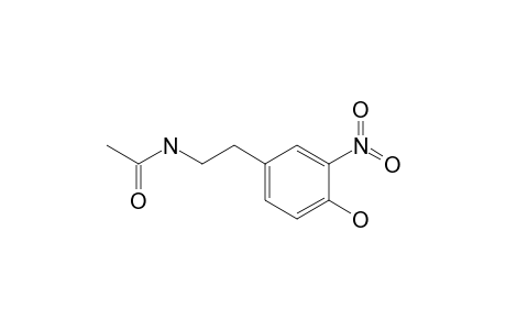 N-[2-(4'-Hydroxy-3'-nitrophenyl)ethyl]-acetamide