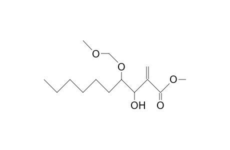 ANTI-METHYL-4-METHOXYMETHOXY-3-HYDROXY-2-METHYLIDEN-DECANOAT