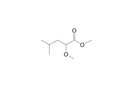 2-Hydroxyisocaproic acid, methyl ether, methyl ester