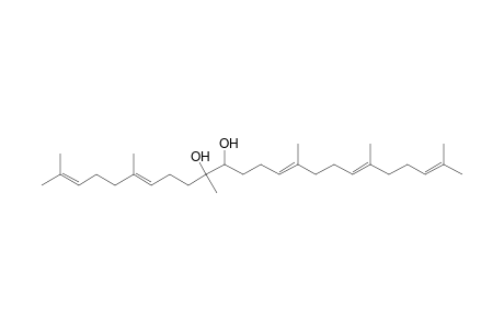 Tetracosa-2,6,14,18,22-pentaene-10,11-diol, 2,6,10,15,19,23-hexamethyl-