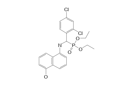 DIETHYL-(2,4-DICHLOROPHENYL)-(5-HYDROXYNAPHTHALEN-1-YL-AMINO)-METHYLPHOSPHONATE