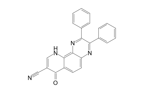 7-OXO-2,3-DIPHENYL-7,10-DIHYDROPYRIDO-[2.3-F]-QUINOXALINE-8-CARBONITRILE