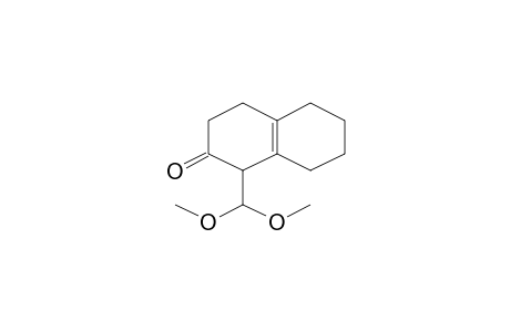 1-(Dimethoxymethyl)-3,4,5,6,7,8-hexahydro-2(1H)-naphthalenone