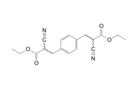 3,3'-p-phenylenebis[2-cyanoacrylic acid], diethyl ester