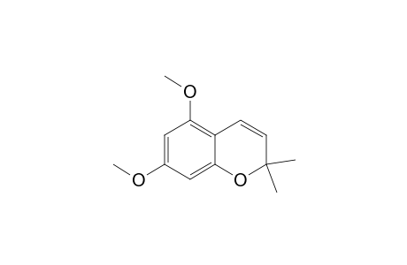 5,7-dimethoxy-2,2-dimethyl-1-benzopyran