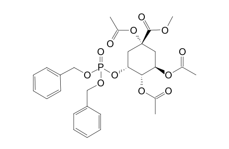 METHYL-1,4,5-O-TRIACETYL-(-)-QUINATE-DIBENZYL-3-PHOSPHATE