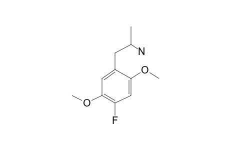 (RS)-1-(2,5-Dimethoxy-4-fluorophenyl)propan-2-amine