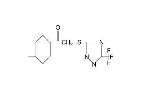 4'-methyl-2-{[5-(trifluoromethyl)-4H-1,2,4-triazol-3-yl]thio}acetophenone