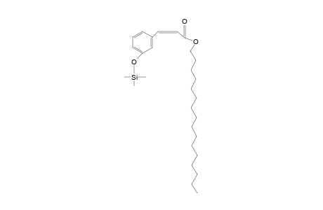 Hexadecyl (E)-m-coumarate, trimethylsilyl ether