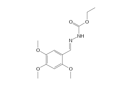 3-(2,4,5-trimethoxybenzylidene)carbazic acid, ethyl ester