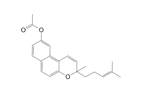9-Acetoxy-3-methyl-2-(4-methylpent-3-enyl)-3H-naphtho[2,1-b]pyran