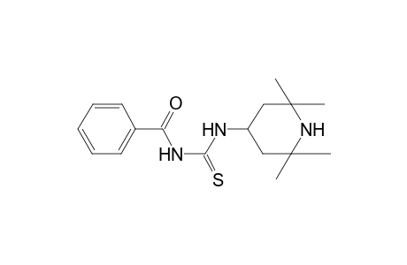 thiourea, N-benzoyl-N'-(2,2,6,6-tetramethyl-4-piperidinyl)-