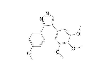 3-(4-Methoxyphenyl)-4-(3,4,5-trimethoxyphenyl)-1H-pyrazole