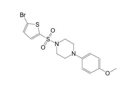 1-[(5-bromo-2-thienyl)sulfonyl]-4-(4-methoxyphenyl)piperazine