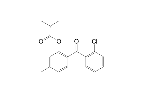 2-Chloro-2'-hydroxy-4'-methylbenzophenone, 2-methylpropionate