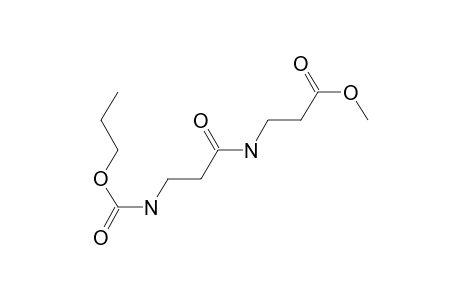 .beta.-ala-.beta.-ala, N-(N-Propyloxycarbonyl)-, methyl ester