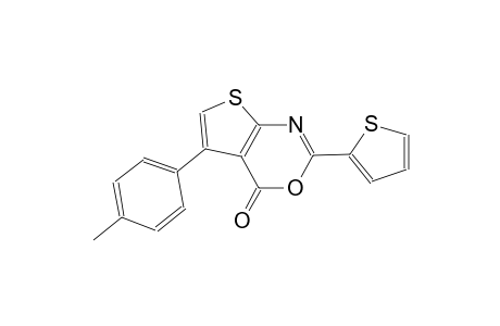 4H-thieno[2,3-d][1,3]oxazin-4-one, 5-(4-methylphenyl)-2-(2-thienyl)-