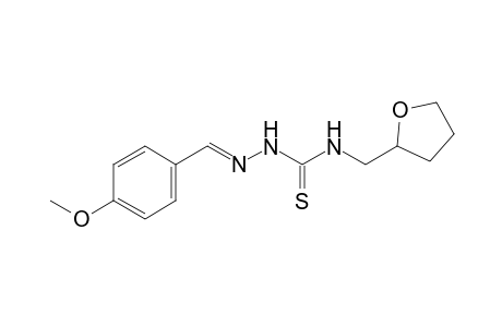 1-(p-methoxybenzylidene)-4-(tetrahydrofurfuryl)-3-thiosemicarbazide