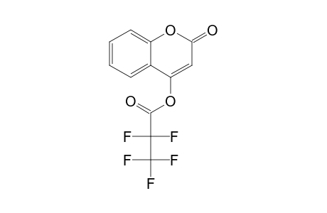 4-Hydroxycoumarin, pentafluoropropionate