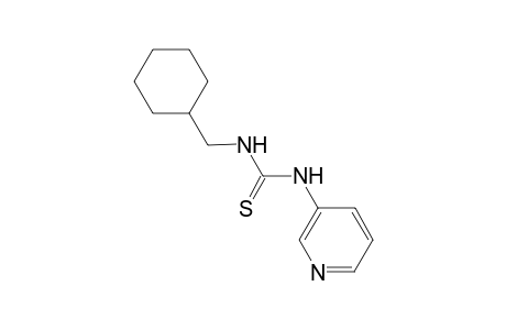 1-(cyclohexylmethyl)-3-(3-pyridinyl)thiourea