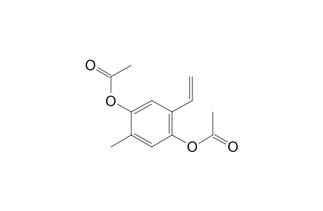 2-METHYL-5-VINYLHYDROQUINONE, DIACETATE