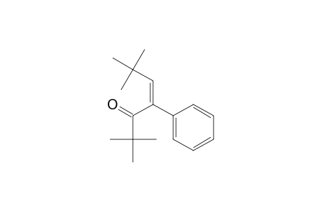 2,2,6,6-tetramethyl-4-phenylhept-4-en-3-one