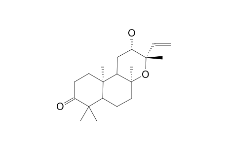 ent-12.alpha.Hydroxy-3-oxo-13-epi-manoyl oxide