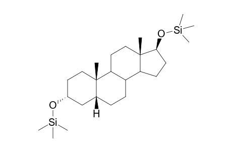 5.beta.-Androstane-3.alpha.,17.beta.-diol, O,O'-bis-TMS