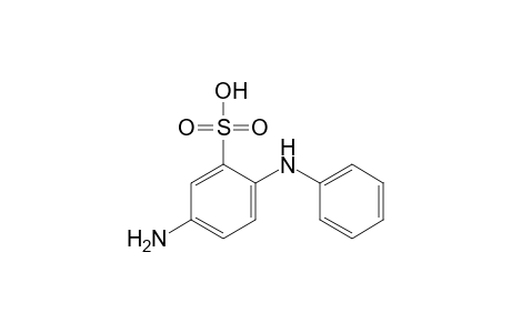 5-amino-2-anilinobenzensulfonic acid