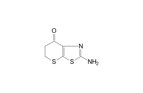 2-amino-5,6-dihydro-4H-thiapyrano[3,2-d]thiazol-4-one