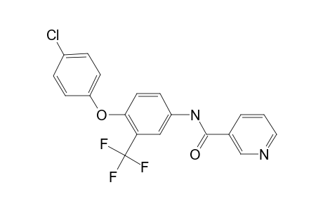 N-[4-(4-Chloro-phenoxy)-3-trifluoromethyl-phenyl]-nicotinamide