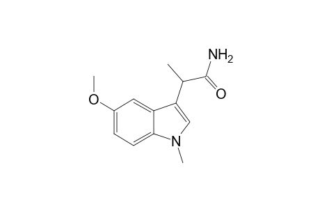 2-(5-Methoxy-1-methyl-1H-indol-3-yl)-propanamide